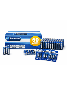 Panasonic AA Pen Battery Zinc Carbon R6 1.5V General Purpose 4 Pack 15 Pack