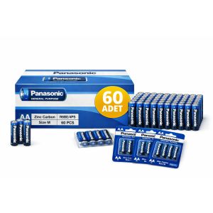 Panasonic AA Pen Battery Zinc Carbon R6 1.5V General Purpose 4 Pack 15 Pack Panasonic AA Pen Battery Zinc Carbon R6 1.5V General Purpose 4 Pack 15 Pack