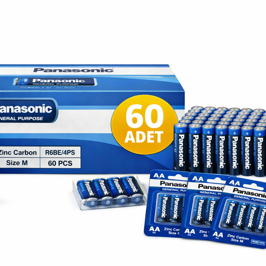 Panasonic AA Pen Battery Zinc Carbon R6 1.5V General Purpose 4 Pack 15 Pack Panasonic AA Pen Battery Zinc Carbon R6 1.5V General Purpose 4 Pack 15 Pack