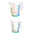 Measuring Cup Graduated Color 1000 ML + 500 ML Set