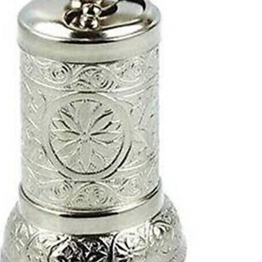 Ottoman Motif Coffee and Spice Grinder Silver Ottoman Motif Coffee and Spice Grinder Silver