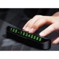 Automobile Glove Box Retractable Telephone Number Holder