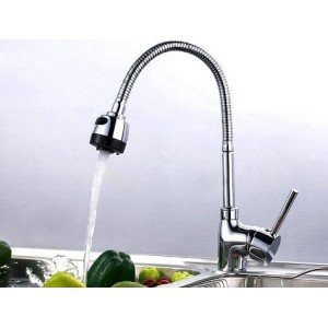 2 Function Spiral Faucet Head with Movable Head