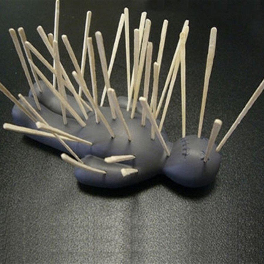 Special Design Man Shaped Voodoo Toothpick Holder