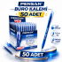 Pensan Büro Ballpoint Pen 1.0 mm Blue 50 Pieces