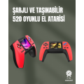 P5 GamePad Retro Console – Nostalgic Gaming Experience, 520 Classic Game Options