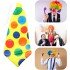 Clown Tie Elastic Wide Cut 17x37 cm