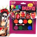 Clown Face Painting Set Makeup Painting Set with Brush 8 Colors