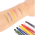 Clown Face Painting Set Makeup Painting Set with Pen 6 Colors