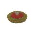 Partner 03033 M14 Screw Yellow Wire Brush 125 mm