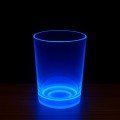 PartyGlow Neon Blue Glass 8.5 x 10.5 cm