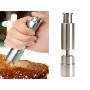 Stainless Steel, Push Spice Mill