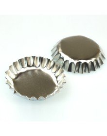 Stainless Steel Metal Cake Mold - 6 Pieces