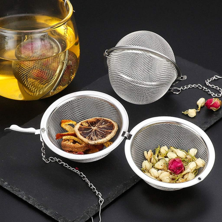 Paslanmaz Çelik Çay Demlik Küre Kilitleme Çay Topu Paslanmaz Çelik Çay Demlik Küre Kilitleme Çay Topu
