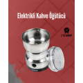 Stainless Steel Electric Coffee Grinder | Quiet, Fast, Multi-Purpose Grinder (200W)