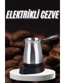 Stainless Steel Turkish Coffee Machine 6 Cup Capacity Electric Coffee Pot