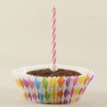 Cake Candle - Non-Extinguishing Candle - 10 Pieces - Reburning Candle