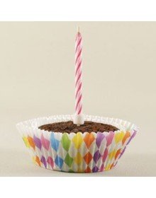 Cake Candle - Non-Extinguishing Candle - 10 Pieces - Reburning Candle