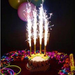 Cake Volcano Cake Sparkler 1 Piece