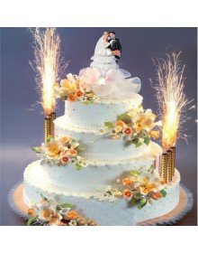 Cake Volcano Cake Sparkler 1 Piece