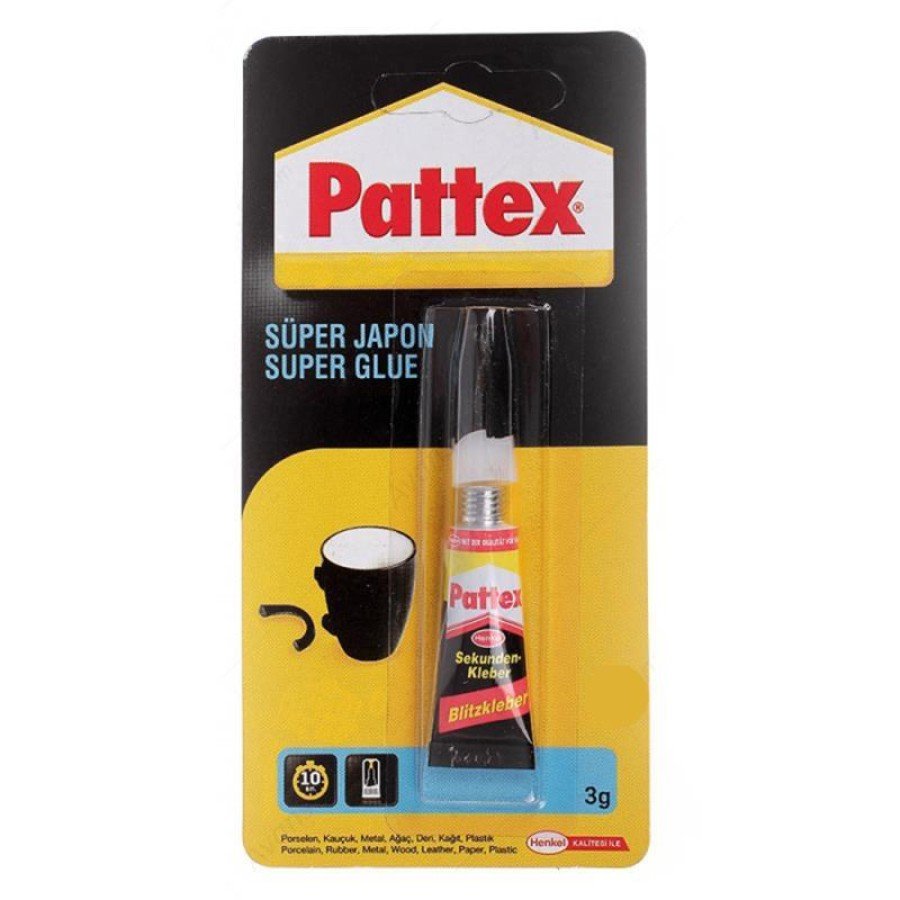Pattex Super Japanese Adhesive 3 gr Pattex Super Japanese Adhesive 3 gr