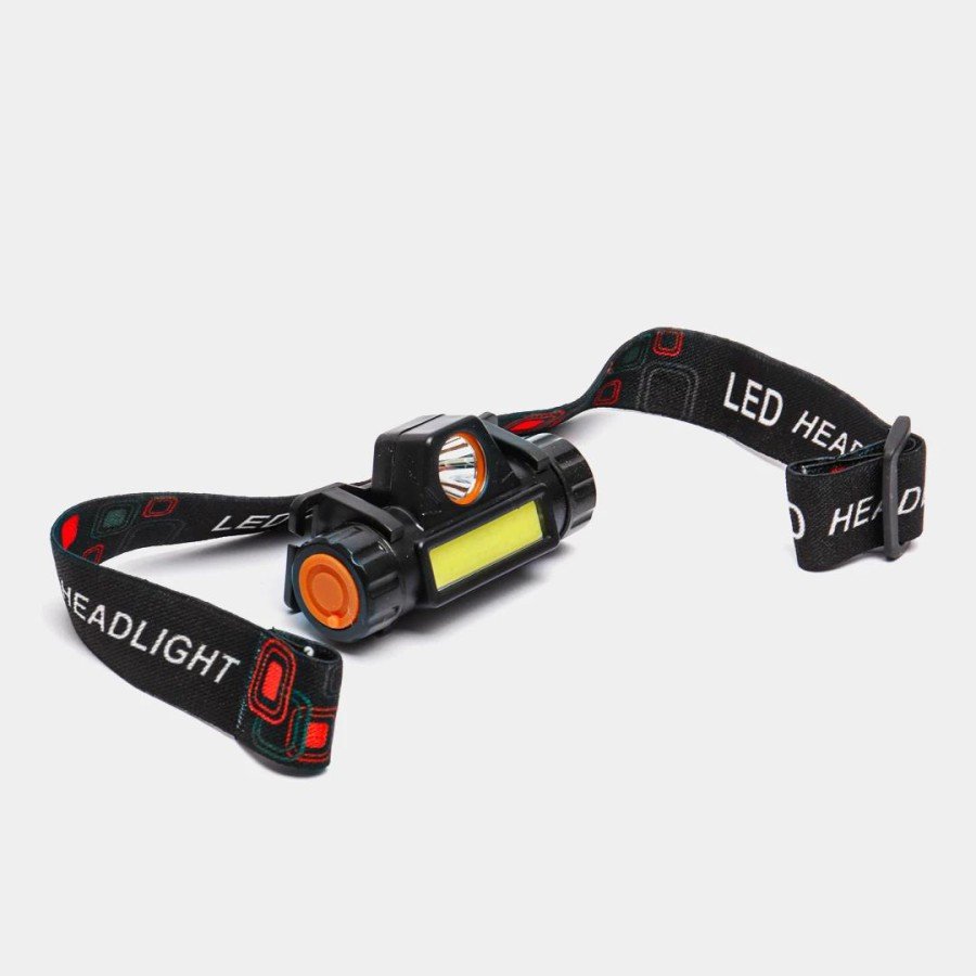 PeakStar PS-1011 Magnetic Camping Fishing 1200 mAh Rechargeable Head Lamp