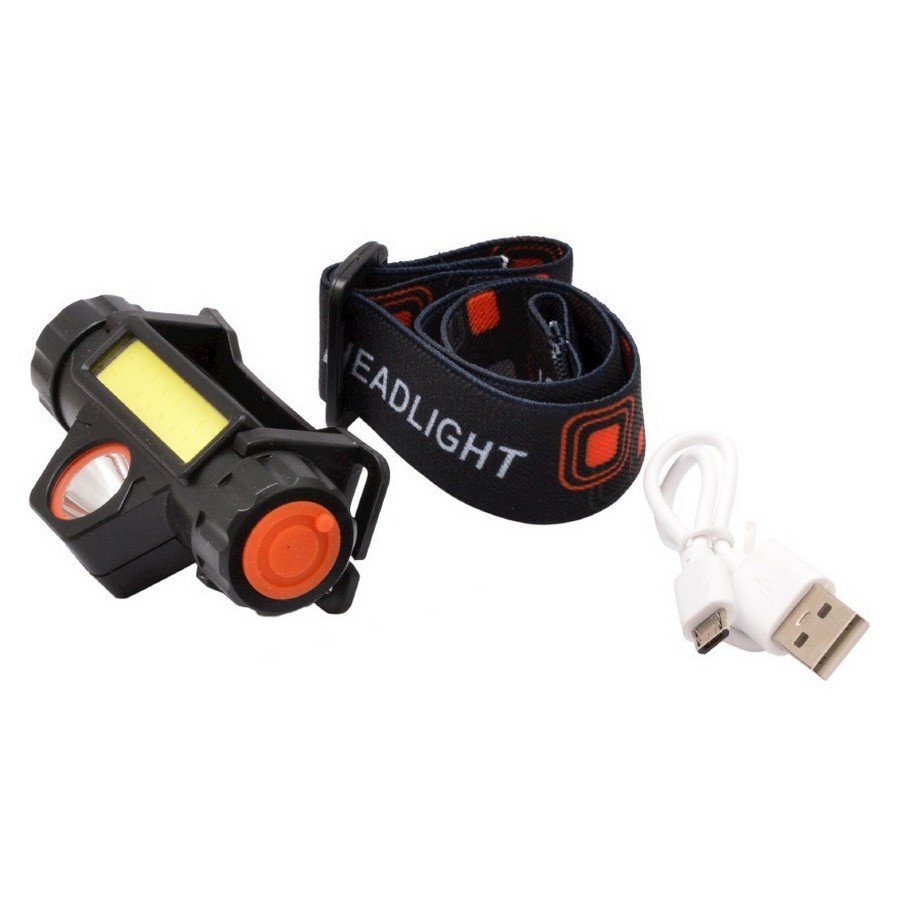PeakStar PS-1011 Magnetic Camping Fishing 1200 mAh Rechargeable Head Lamp