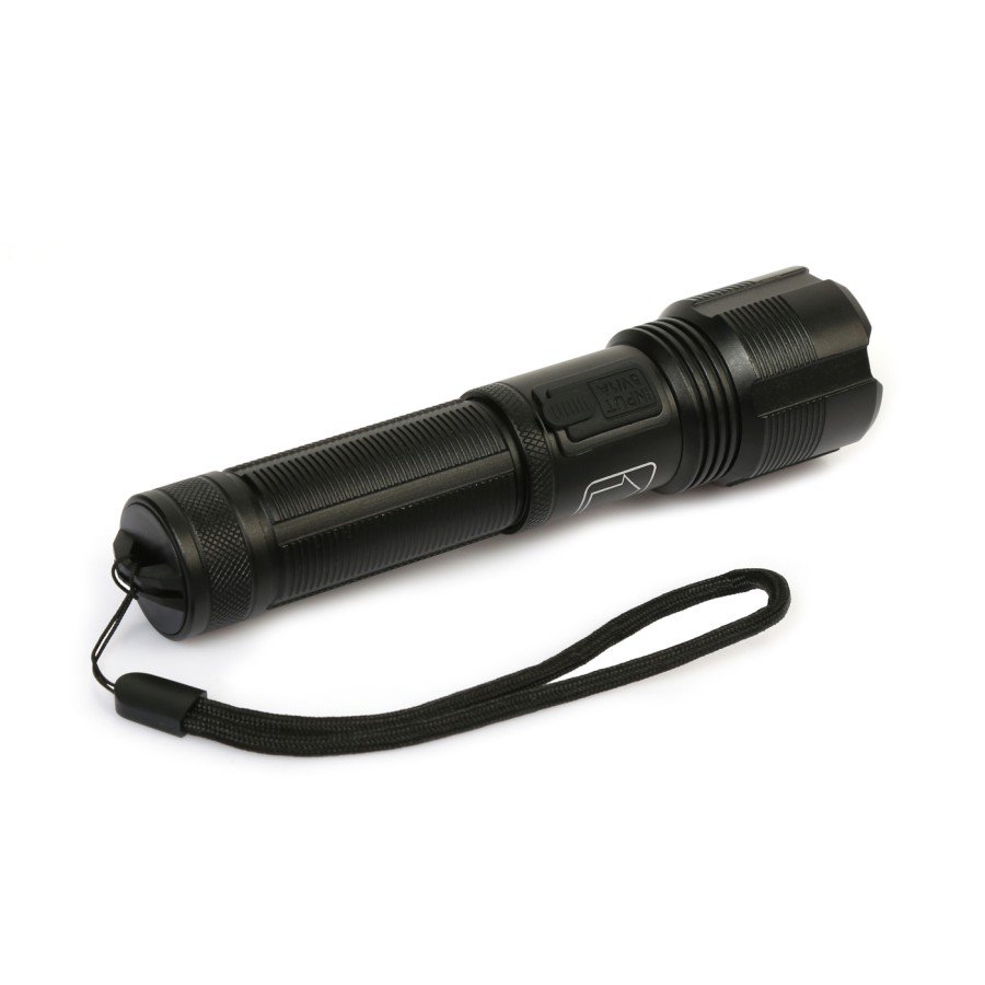 PeakStar Ps-1600 Super Bright LED Zoom 5 Modes Waterproof Professional Camping Watchman Hunting Flashlight