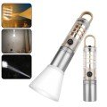 PeakStar Ps-8915 10W Zoom LED Rechargeable Camping Flashlight with Powerbank Feature