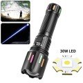 PeakStar Ps-9954 30w Zoom LED Rechargeable Professional Flashlight with Powerbank Feature PeakStar Ps-9954 30w Zoom LED Rechargeable Professional Flashlight with Powerbank Feature