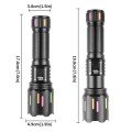 PeakStar Ps-9954 30w Zoom LED Rechargeable Professional Flashlight with Powerbank Feature PeakStar Ps-9954 30w Zoom LED Rechargeable Professional Flashlight with Powerbank Feature
