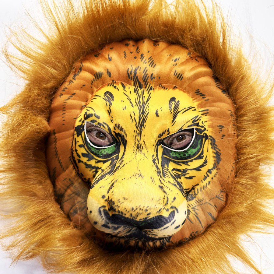 Plush Lion Mask Brown Mane Mega Plush 33 No Plush Lion Mask Brown Mane Mega Plush 33 No