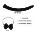 Plush Black Color Tail and Bow Tie Compatible with Adults and Children