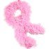 Pink Color Fluffy Thick Otriş Boa Feather 6 cm Width 180-200 cm Length