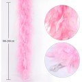 Pink Color Fluffy Thick Otriş Boa Feather 6 cm Width 180-200 cm Length Pink Color Fluffy Thick Otriş Boa Feather 6 cm Width 180-200 cm Length