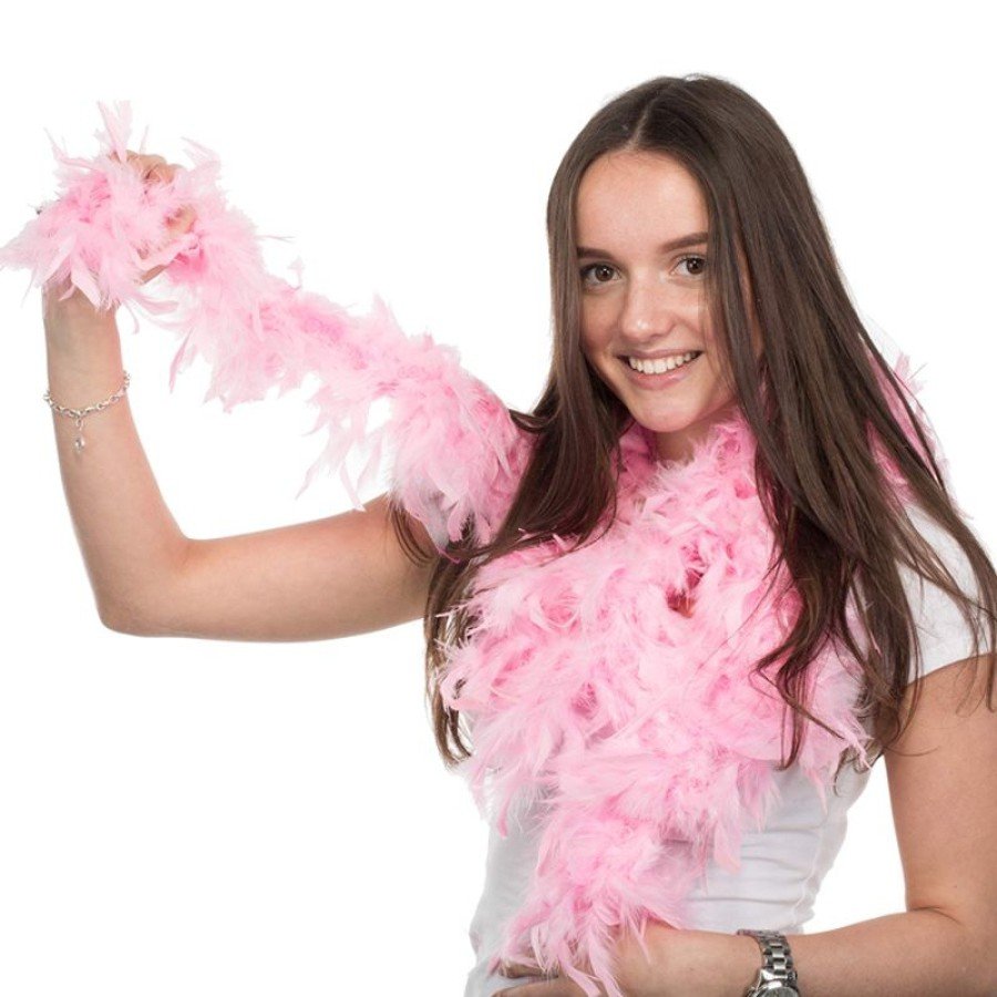 Pink Color Fluffy Thick Otriş Boa Feather 6 cm Width 180-200 cm Length Pink Color Fluffy Thick Otriş Boa Feather 6 cm Width 180-200 cm Length