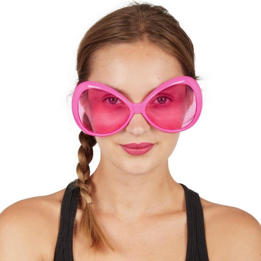 Pink Color Yeşilçam Nostalgia 80s 90s Party Glasses