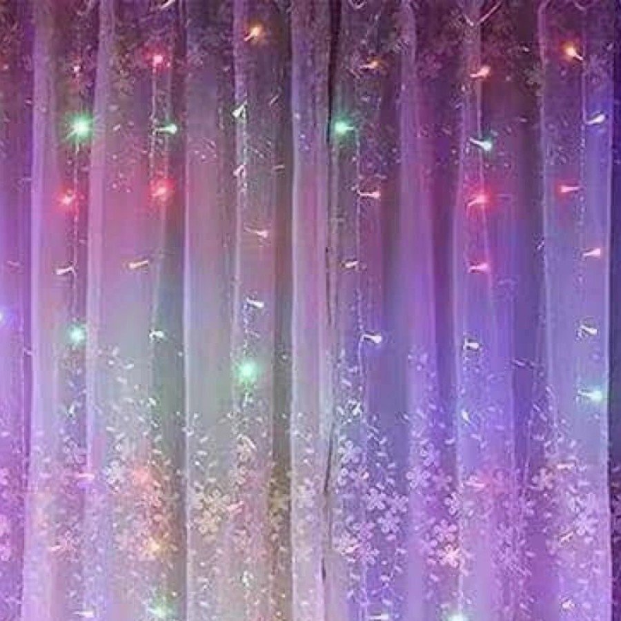 Curtain Led 240 LEDs 8 Function Decoration Lamp RGB Curtain Led 240 LEDs 8 Function Decoration Lamp RGB