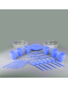 Picnic Set 32 ​​Pieces with Bag for 6 Persons