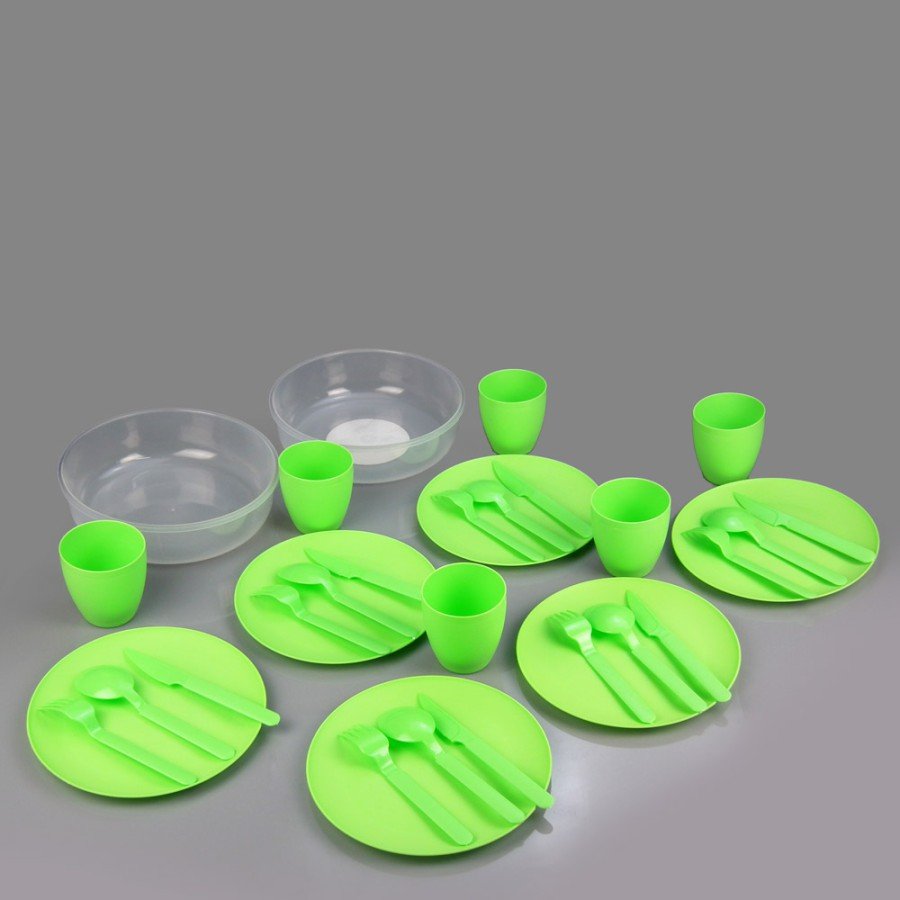 Picnic Set 32 ​​Pieces with Bag for 6 Persons