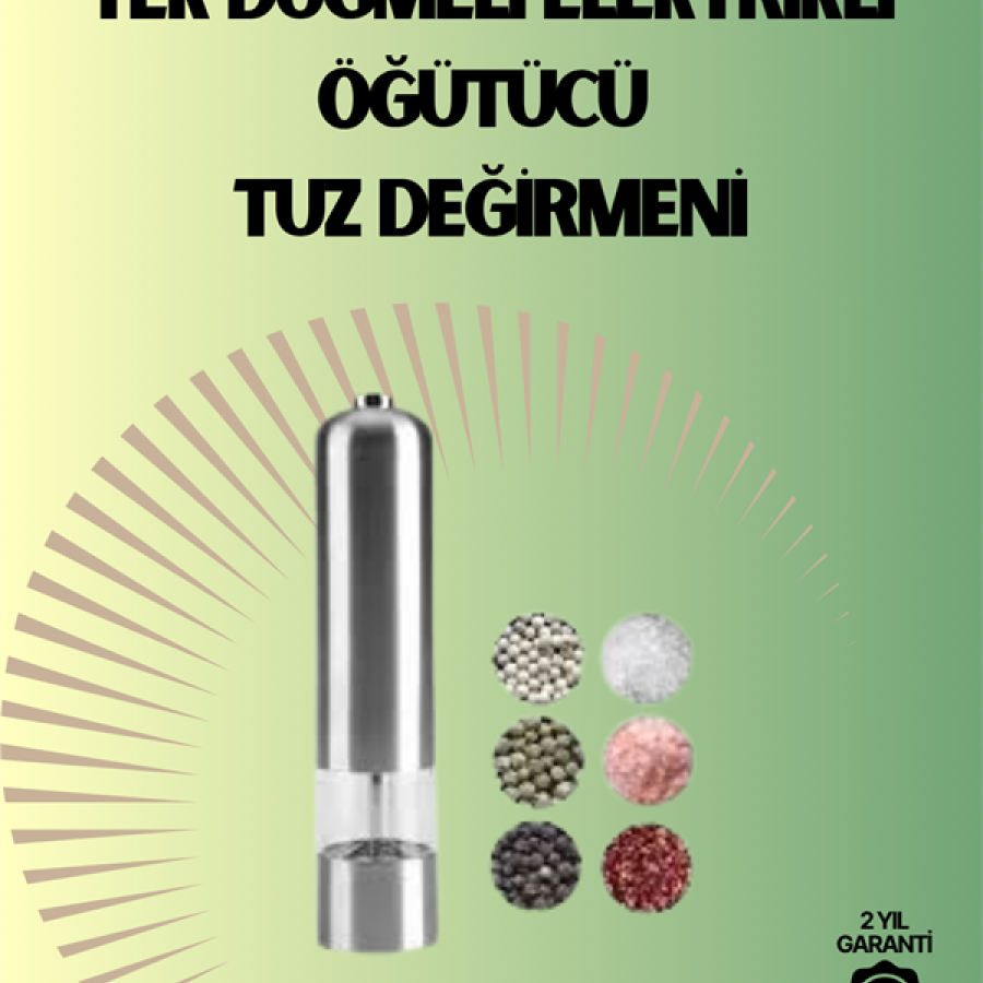 Battery Operated Automatic Spice Mill Food Grade Steel Silent Grinder Tool