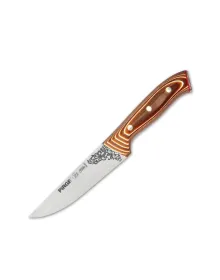 Pirge 32101 Elite Sacrifice, Butcher Knife 14,5 cm - Brown Riveted Composite Handle