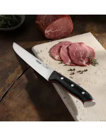Pirge 32103 Elite Sacrifice, Butcher Knife 19 cm - Brown Riveted Composite Handle