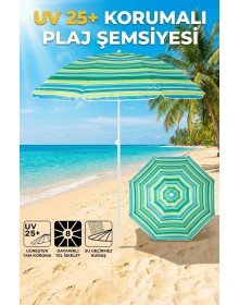 Fixed Beach Umbrella 180 cm
