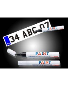 License Plate Writing Pen (Black)