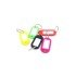 Plastic Keychain Colorful (10 Pieces)