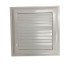Plastic Grille 30X30 White Bathroom WC Ventilation