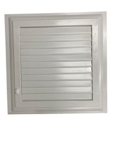 Plastic Grille 45X55 White Bathroom WC Ventilation