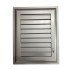 Plastic Grille 65X65 Silver Bathroom WC Ventilation