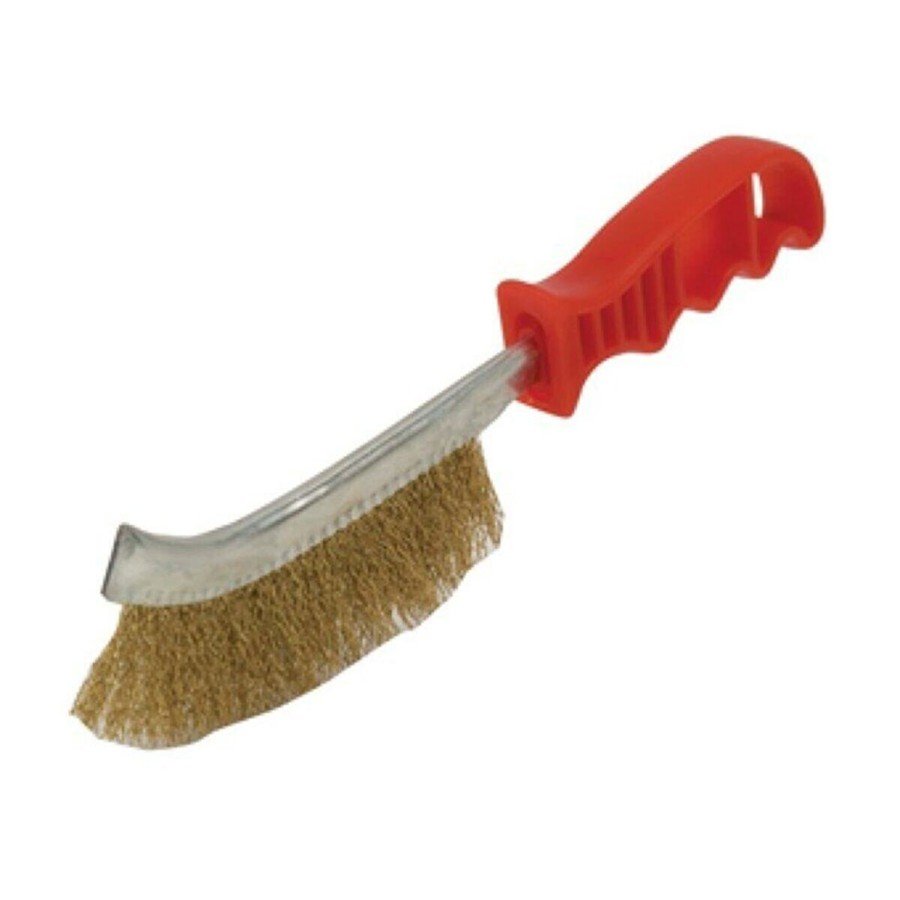Wire Brush with Plastic Handle